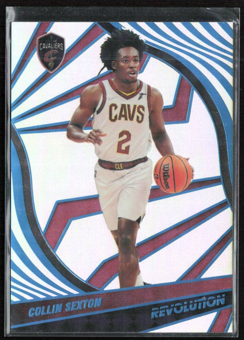 Collin Sexton 2021 Panini Revolution NBA 75th Anniversary /75 #84