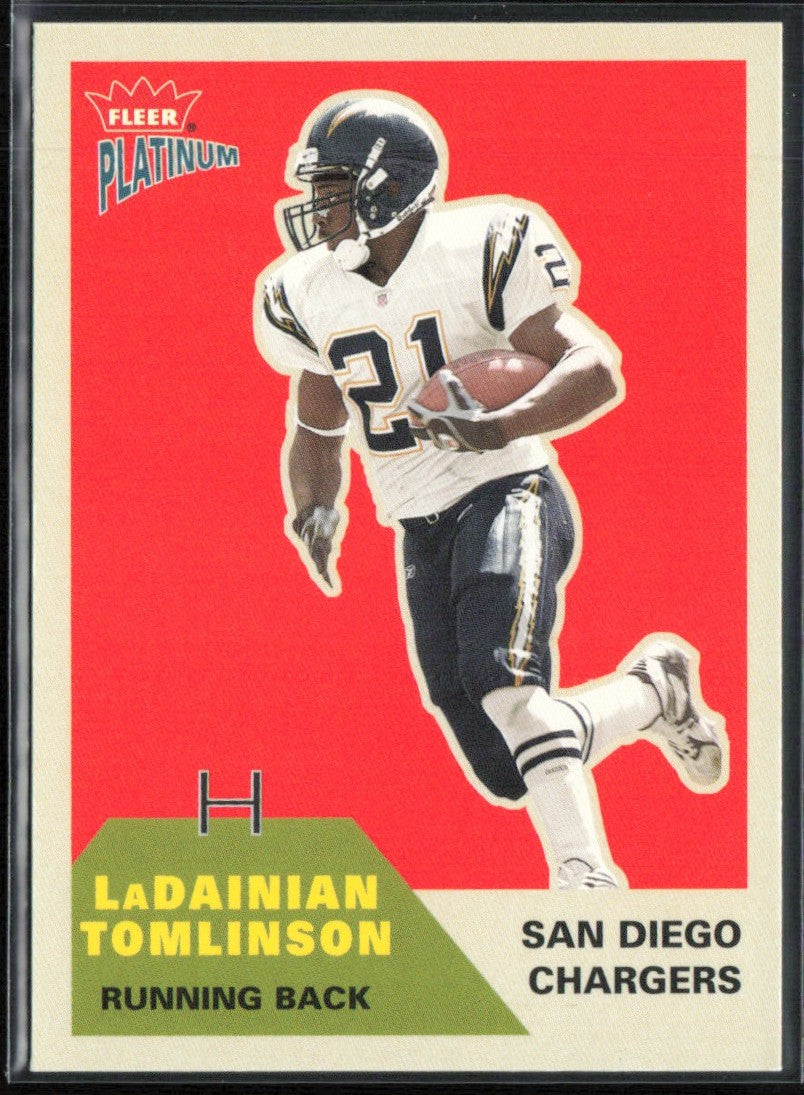 LaDainian Tomlinson 2002 Fleer Platinum #5 San Diego Chargers