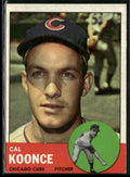 Cal Koonce 1963 Topps RC #31 Chicago Cubs