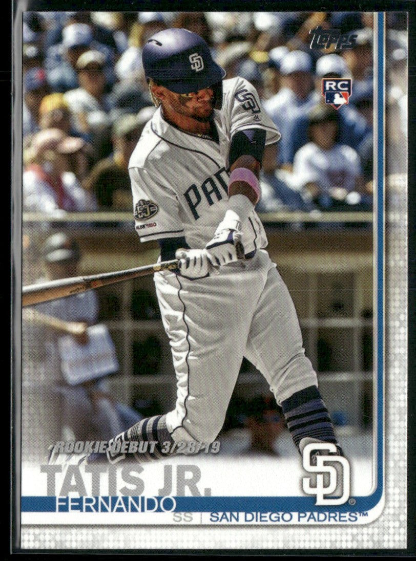 Fernando Tatis Jr. 2019 Topps Update #US56 San Diego Padres