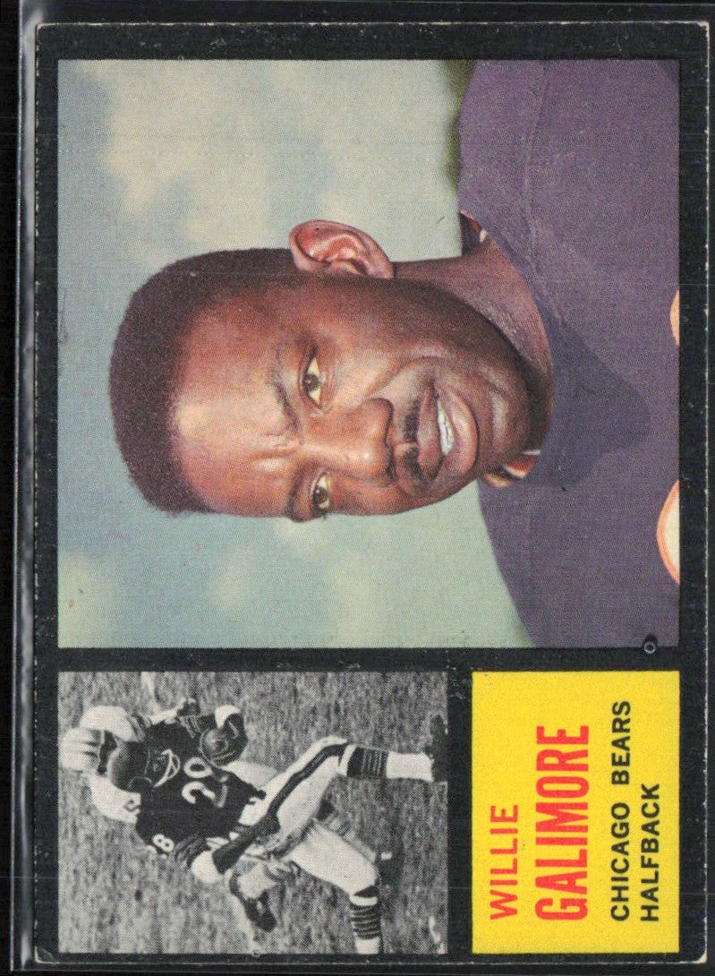Willie Galimore 1962 Topps #14 Chicago Bears