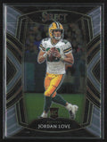 Jordan Love 2020 Panini Select Club RC #247 Green Bay Packers