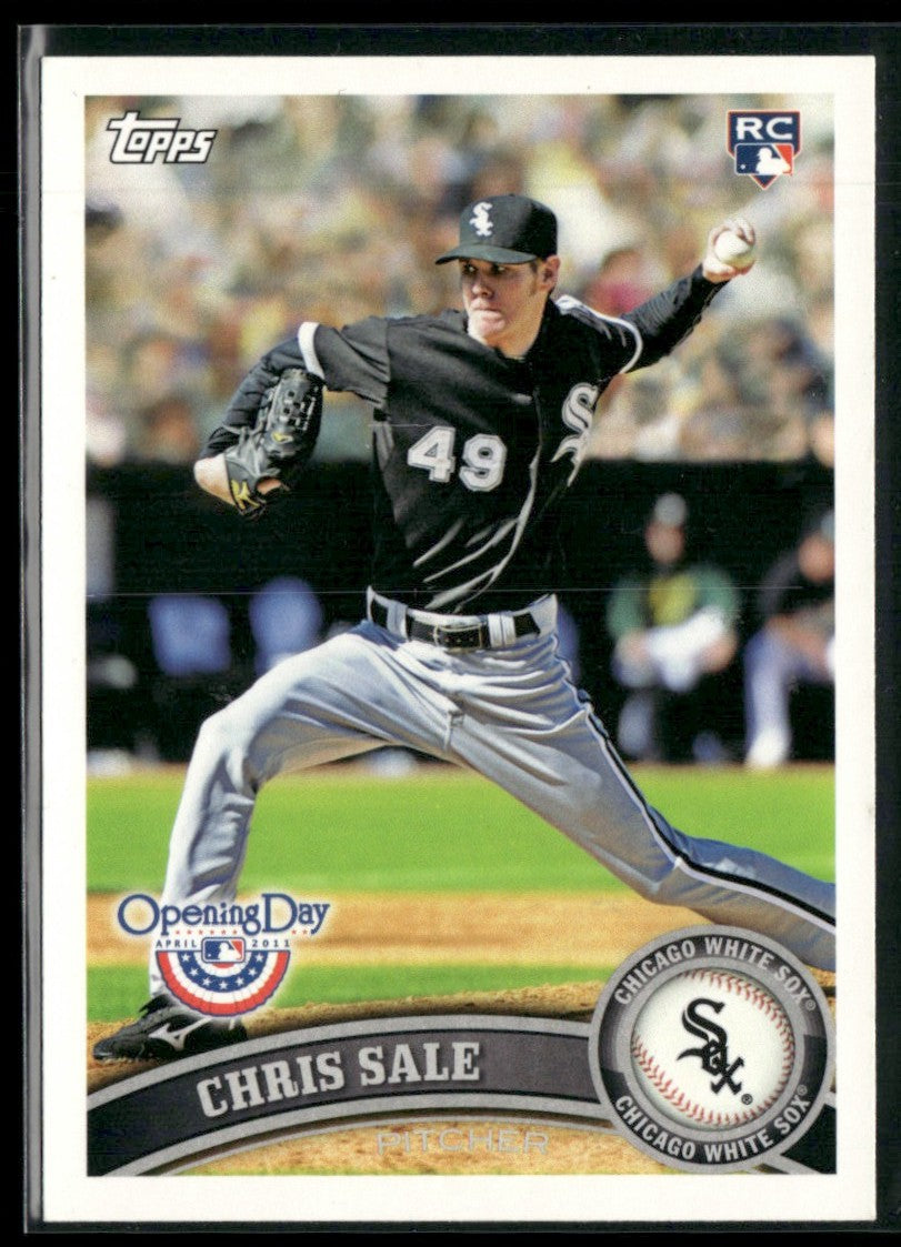 Chris Sale 2011 Topps Opening Day RC #31 Chicago White Sox