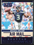 Russell Wilson 2014 Score Air Mail Blue #AM9 Seattle Seahawks