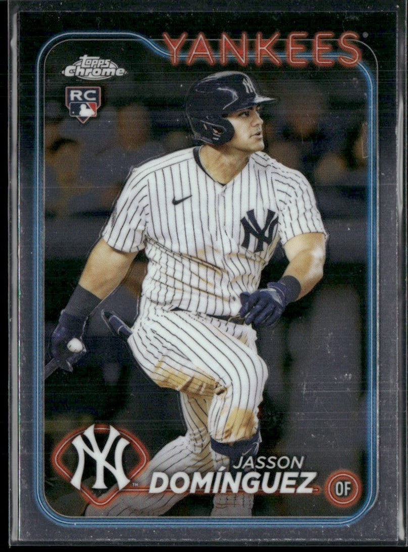 Jasson Dominguez 2024 Topps Chrome RC #89 New York Yankees