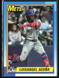 Luisangel Acuna 2025 Topps 1990 Design RC #90B2-22 New York Mets