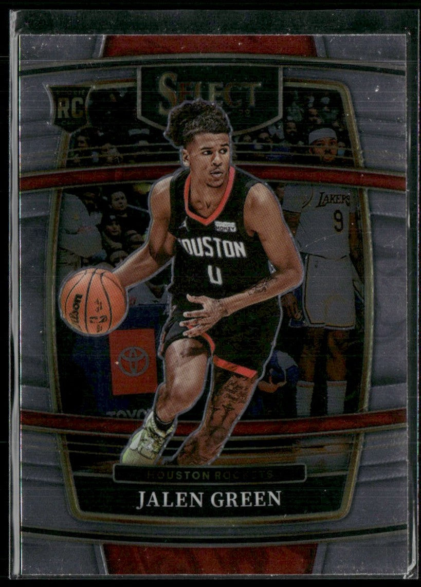 Jalen Green 2022 Panini Select Concourse RC #7 Houston Rockets