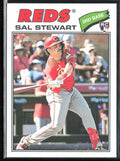 Sal Stewart 2026 Topps Heritage RC #221 Cincinnati Reds
