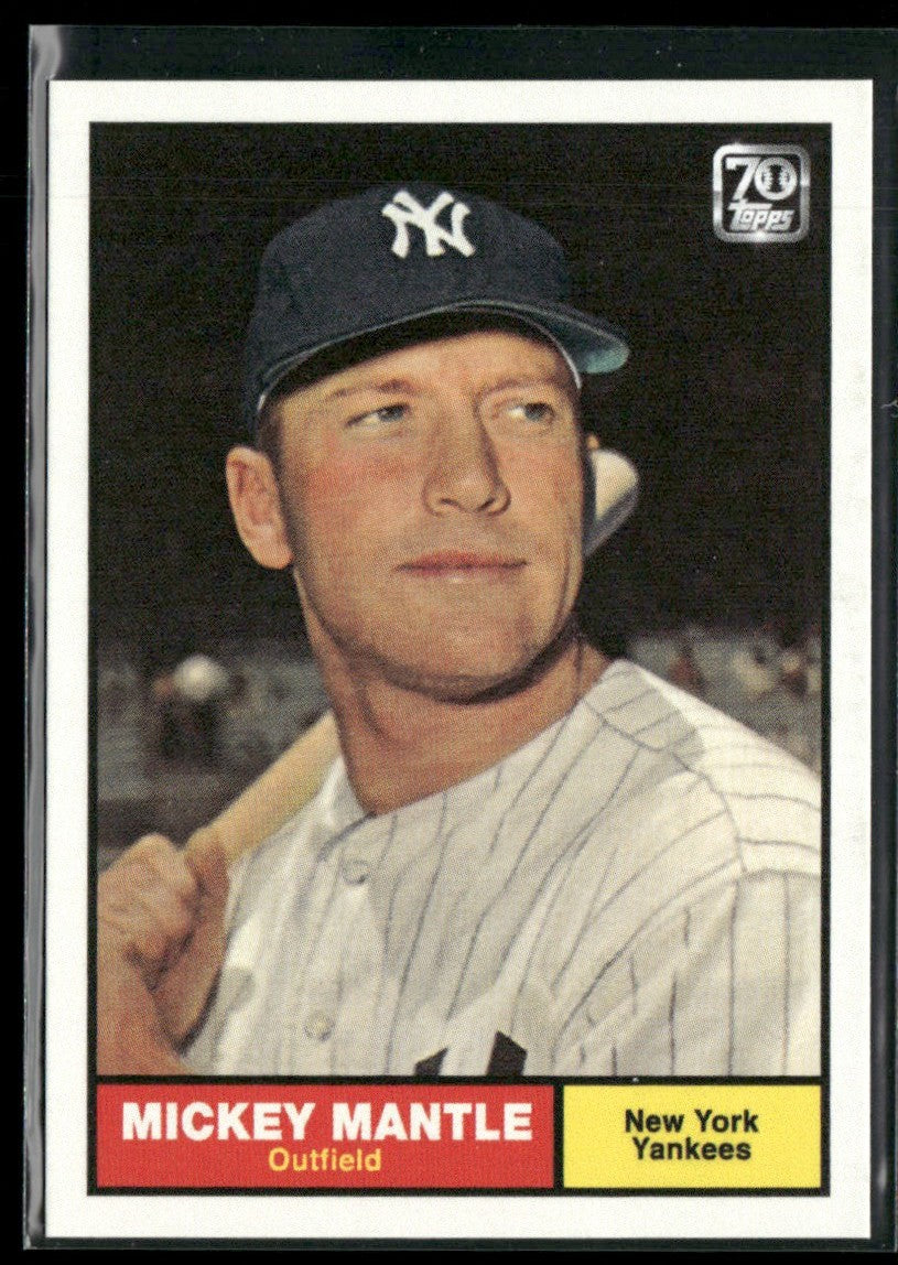 Mickey Mantle 2021 Topps #22 New York Yankees