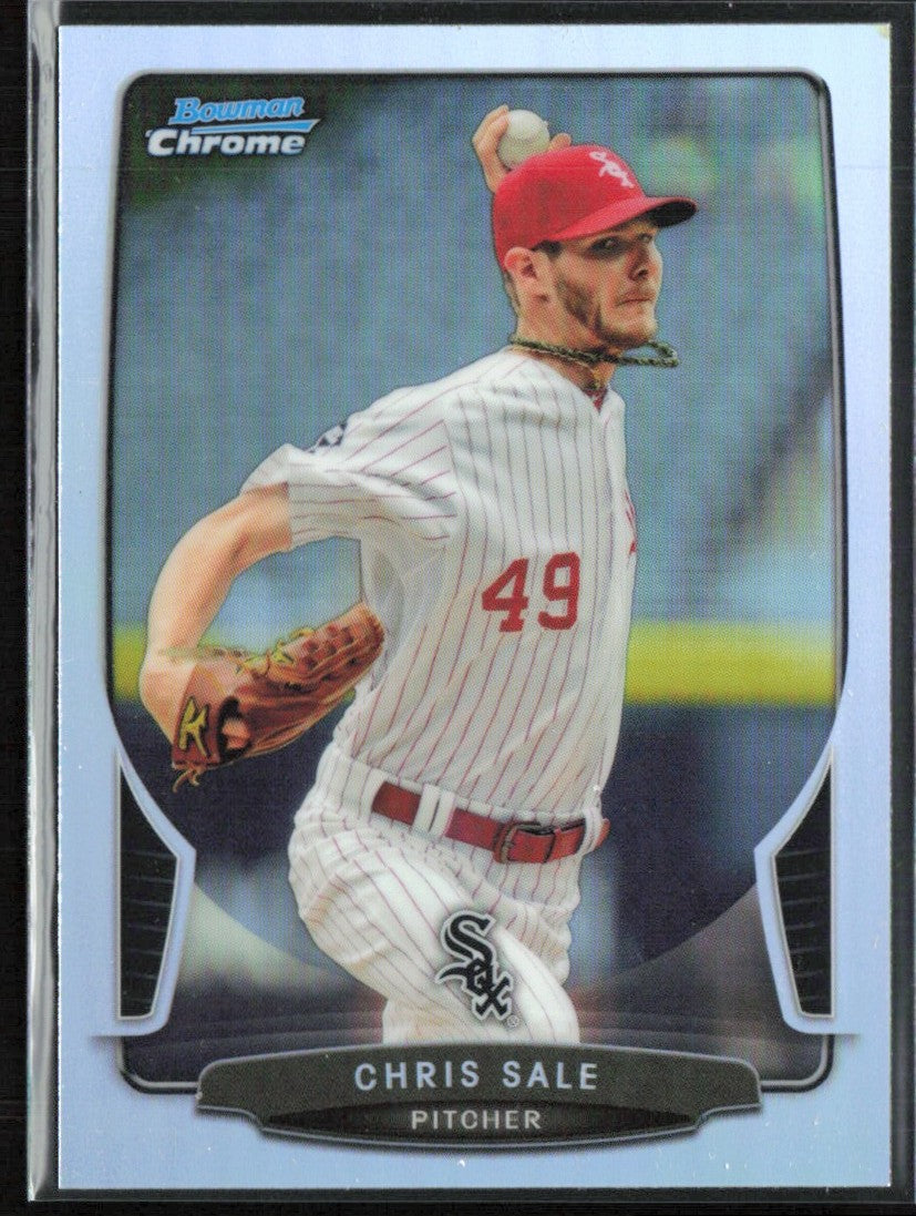 Chris Sale 2013 Bowman Chrome Refractor #119 Chicago White Sox