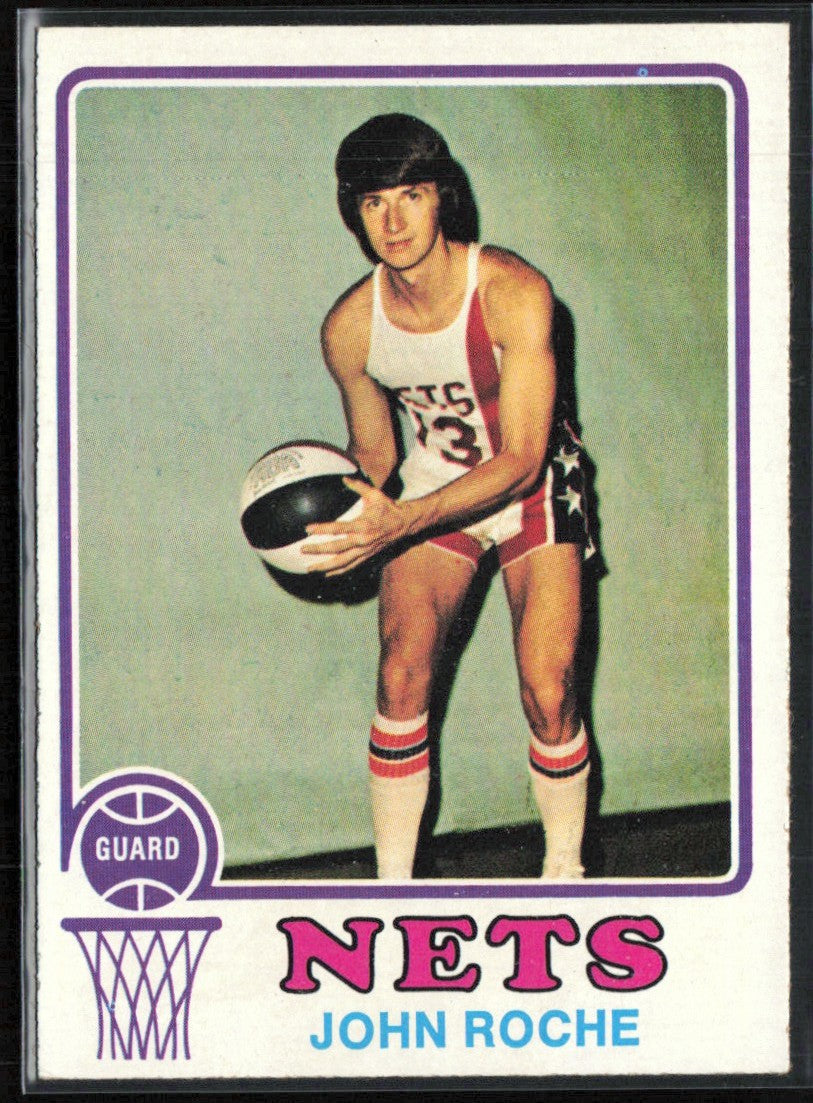John Roche 1973 Topps #201 New York Nets