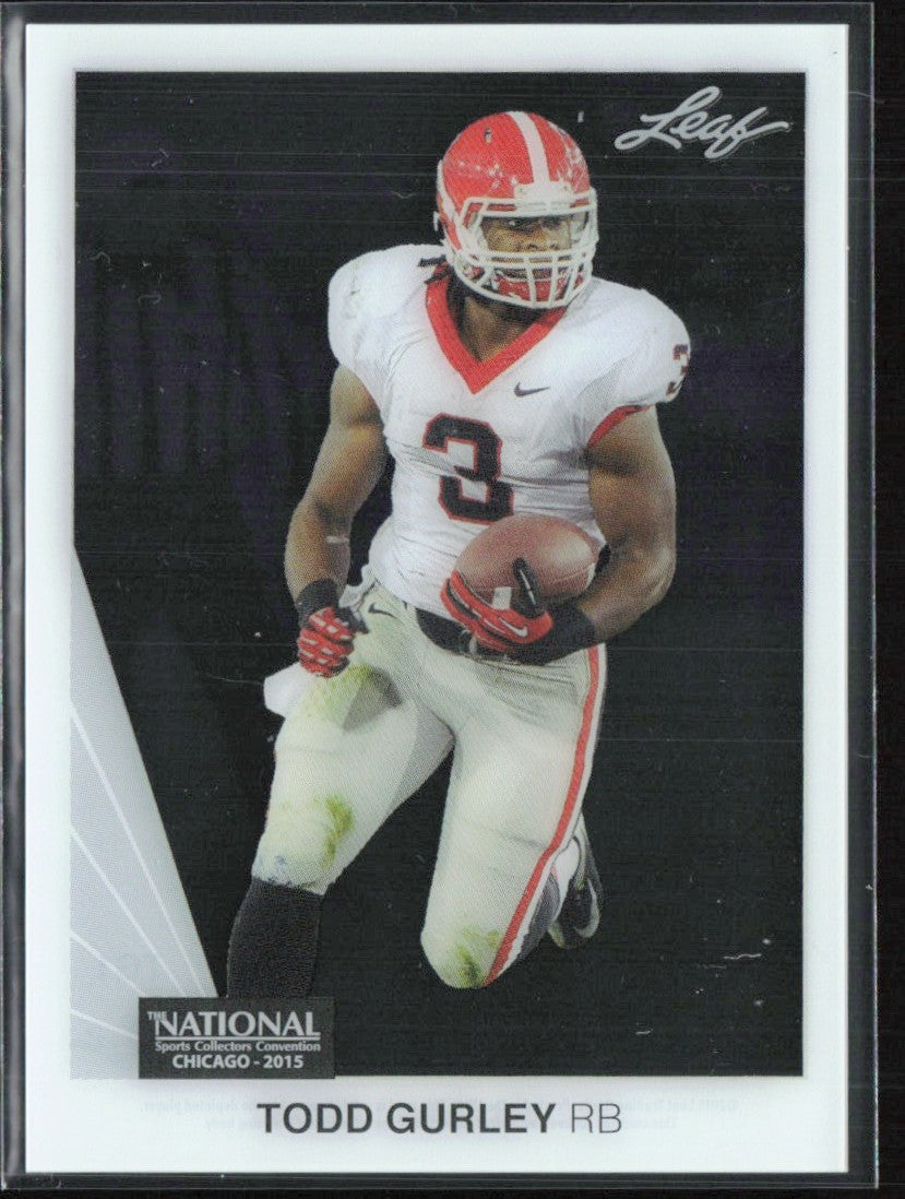 Todd Gurley 2015 Leaf National Convention #TG1 Georgia Bulldogs