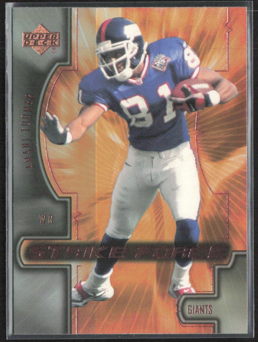 Amani Toomer 2000 Upper Deck Strike Force #SF8 New York Giants