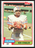 Ken Stabler 1981 Topps #405 Houston Oilers