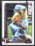 Rangers Captain 2025 Topps Mascots #M-24 Texas Rangers