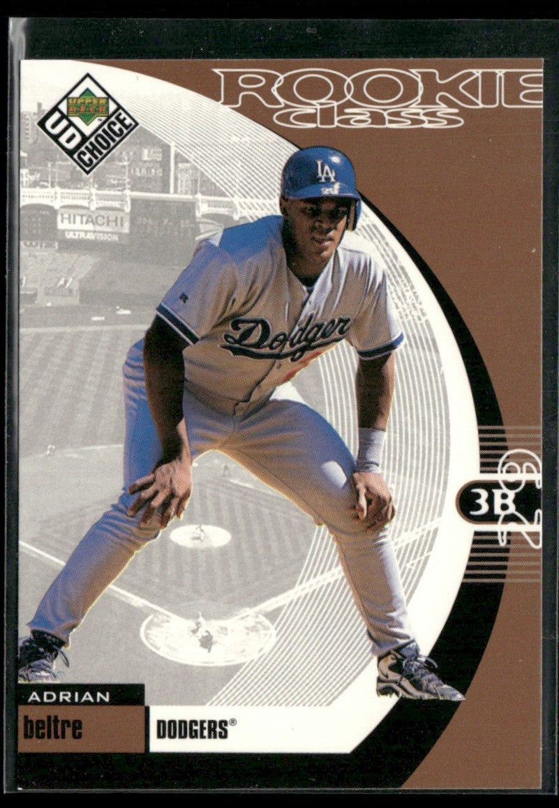 Adrian Beltre 1999 UD Choice RC #24 Los Angeles Dodgers
