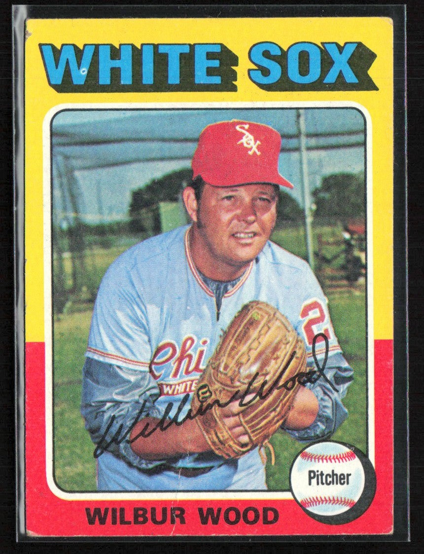Wilbur Wood 1975 Topps #110 Chicago White Sox