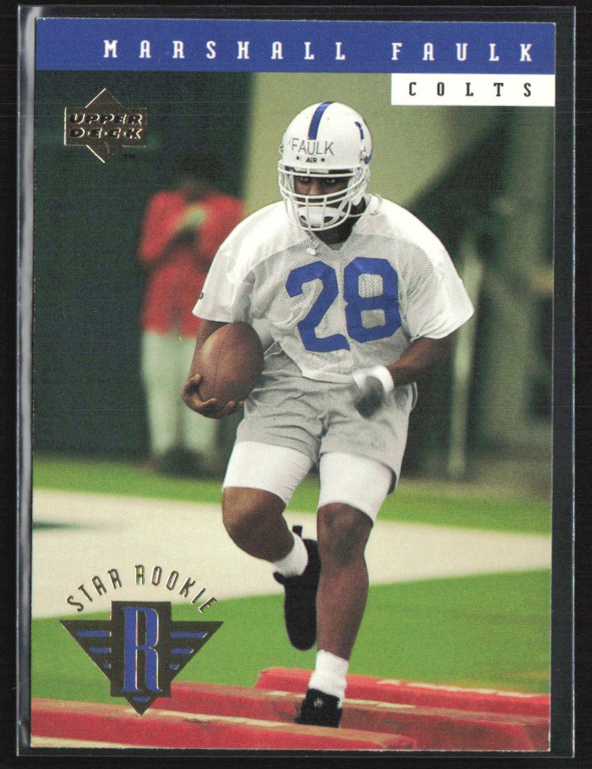 Marshall Faulk 1994 Upper Deck RC #7 Indianapolis Colts