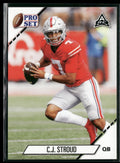 C.J. Stroud 2021 Pro Set RC #2 Ohio State Buckeyes