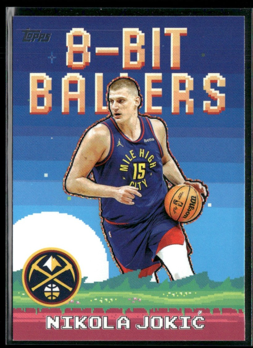 Nikola Jokic 2025 Topps 8-Bit Ballers #8B-20 Denver Nuggets