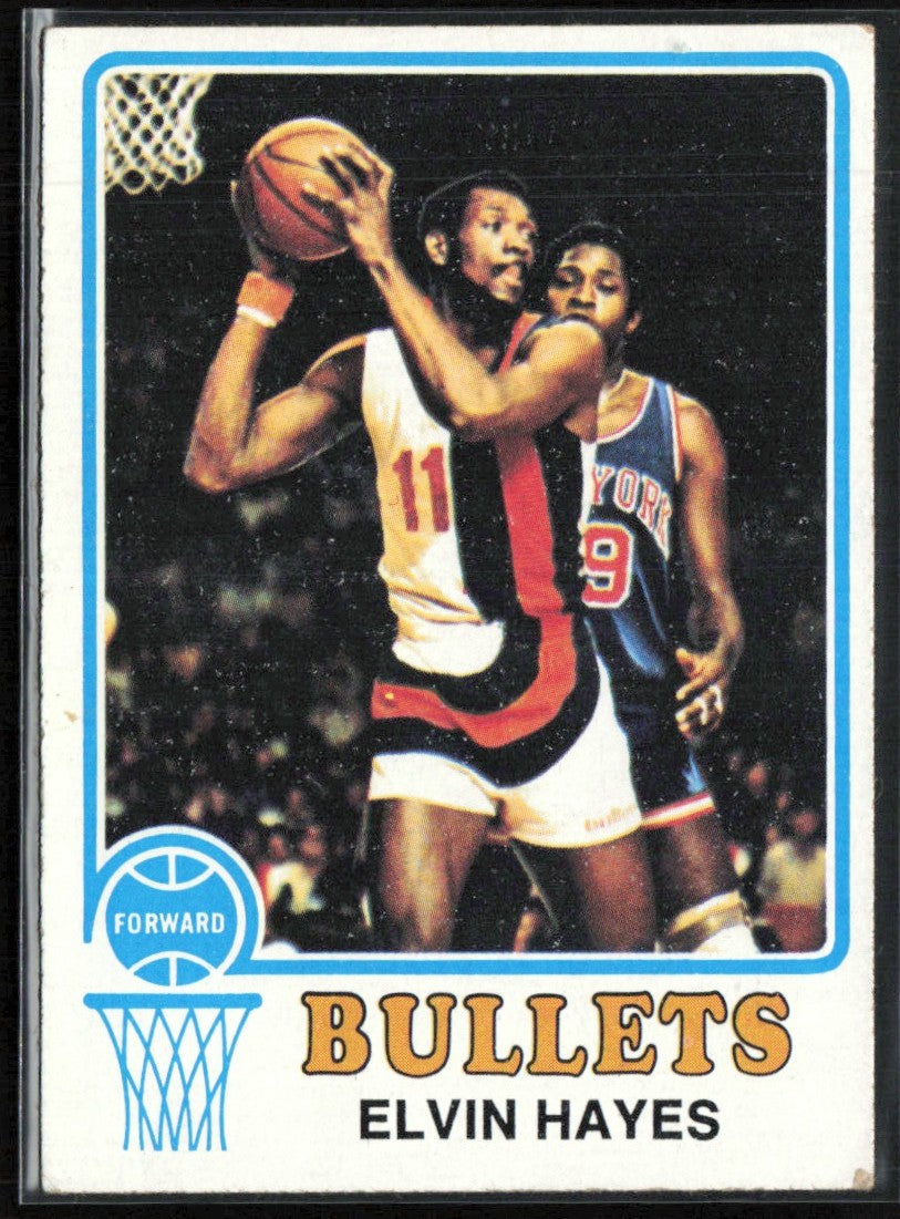 Elvin Hayes 1973 Topps #95 Capital Bullets