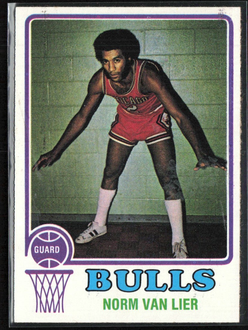 Norm Van Lier 1973 Topps #31 Chicago Bulls