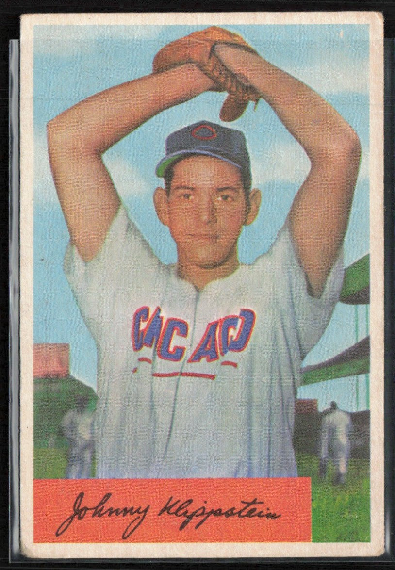Johnny Klippstein 1954 Bowman #29 Chicago Cubs