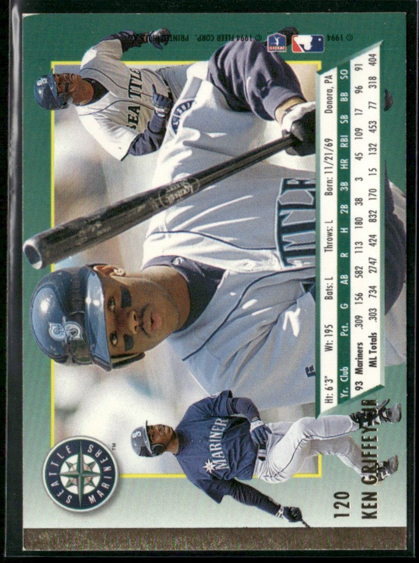 Ken Griffey Jr. 1994 Fleer Ultra #120 Seattle Mariners