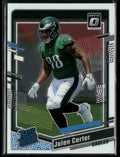 Jalen Carter 2023 Donruss Optic RC #281 Philadelphia Eagles