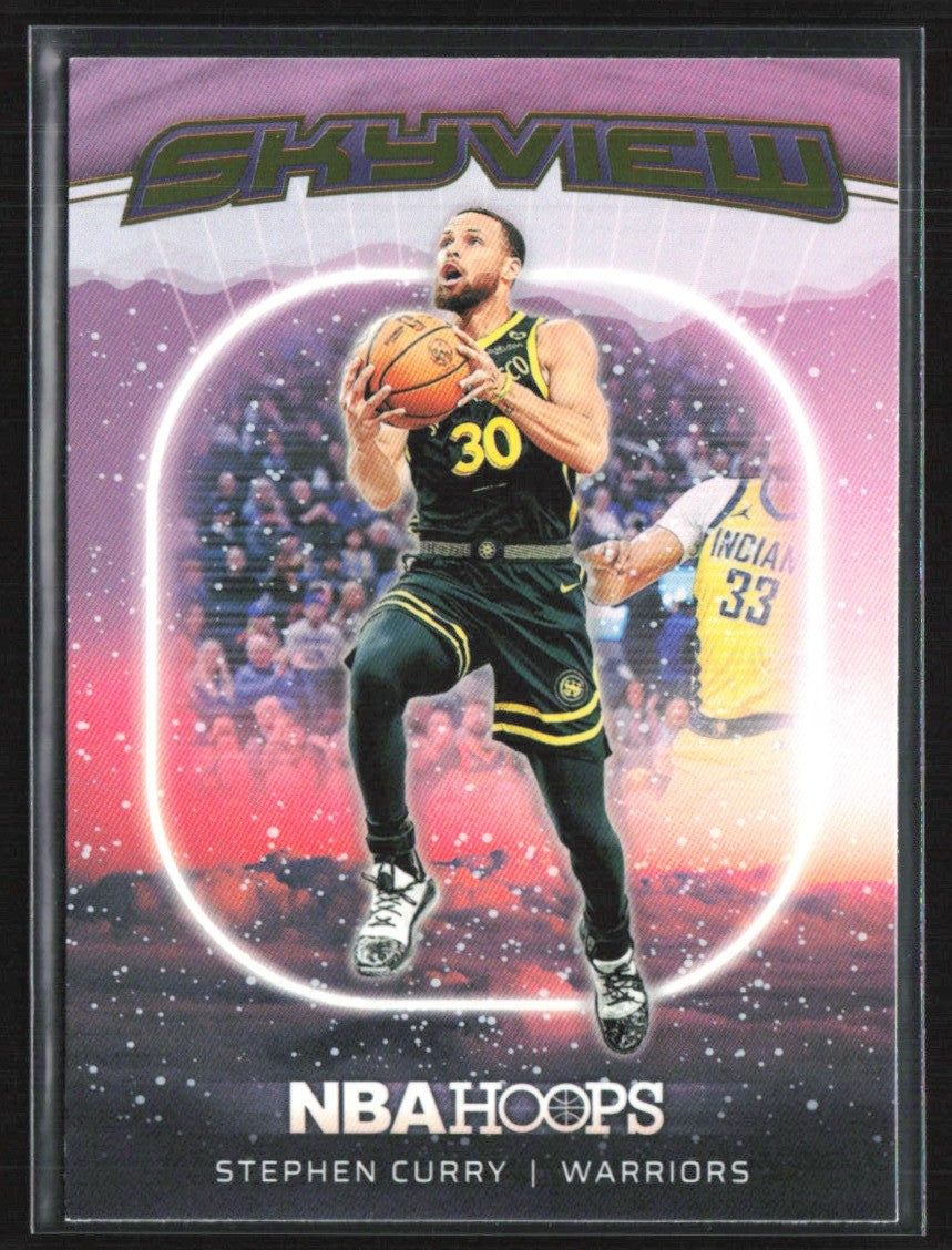 Stephen Curry 2024 Hoops Skyview Winter #10 Golden State Warriors