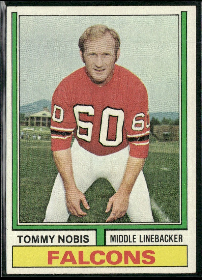 Tommy Nobis 1974 Topps #160 Atlanta Falcons