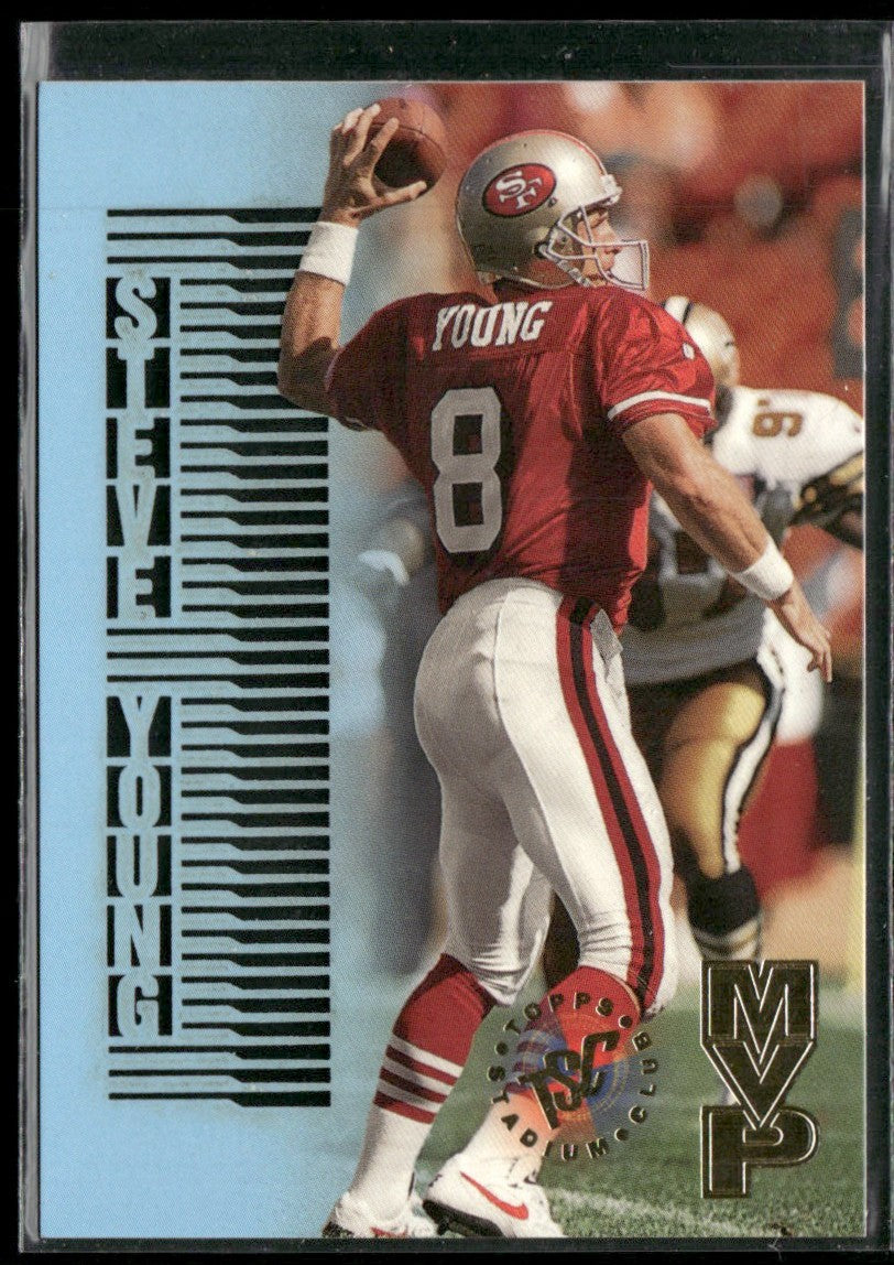 Steve Young 1995 Topps Stadium Club MVP #MVP8 San Francisco 49ers