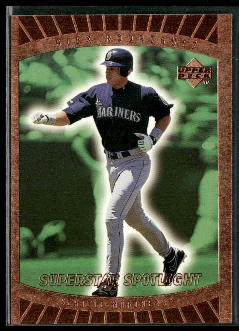 Alex Rodriguez 1999 Upper Deck Superstar Spotlight #90 Seattle Mariners