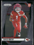 Xavier Worthy 2024 Panini Prizm RC #399 Kansas City Chiefs