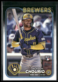 Jackson Chourio 2024 Topps Update RC #US155 Milwaukee Brewers