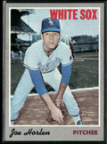 Joe Horlen 1970 Topps #35 Chicago White Sox