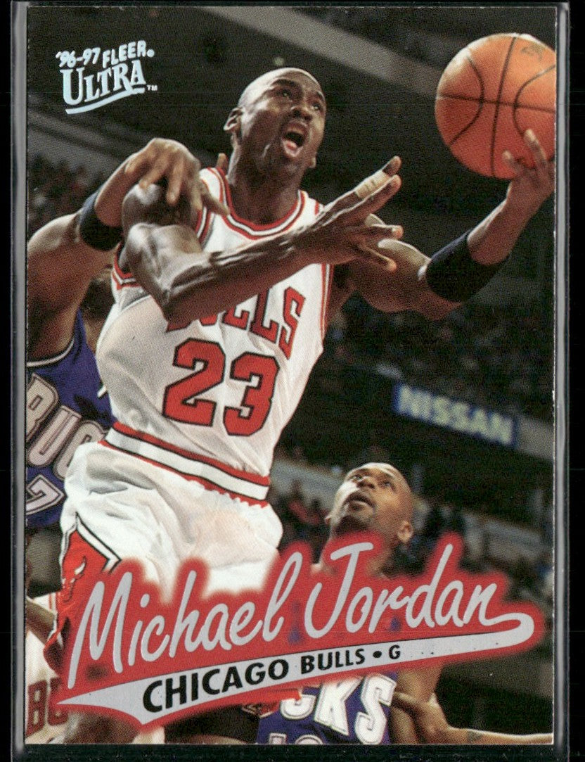 Michael Jordan 1996 Fleer Ultra #16 Chicago Bulls