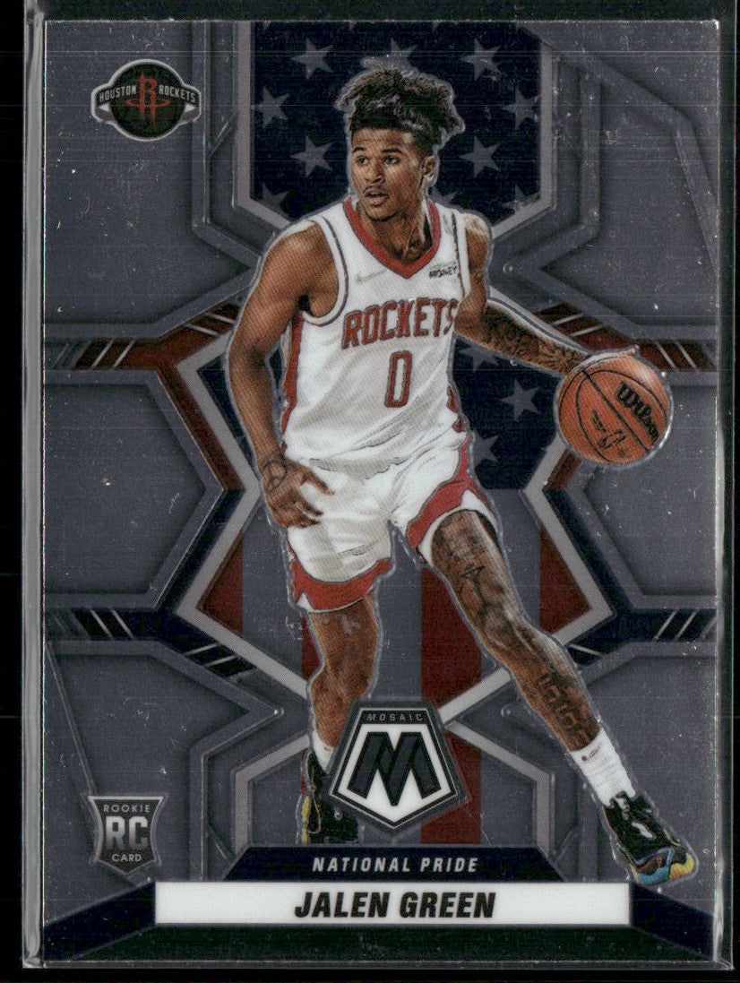 Jalen Green 2021 Panini Mosaic RC #259 Houston Rockets