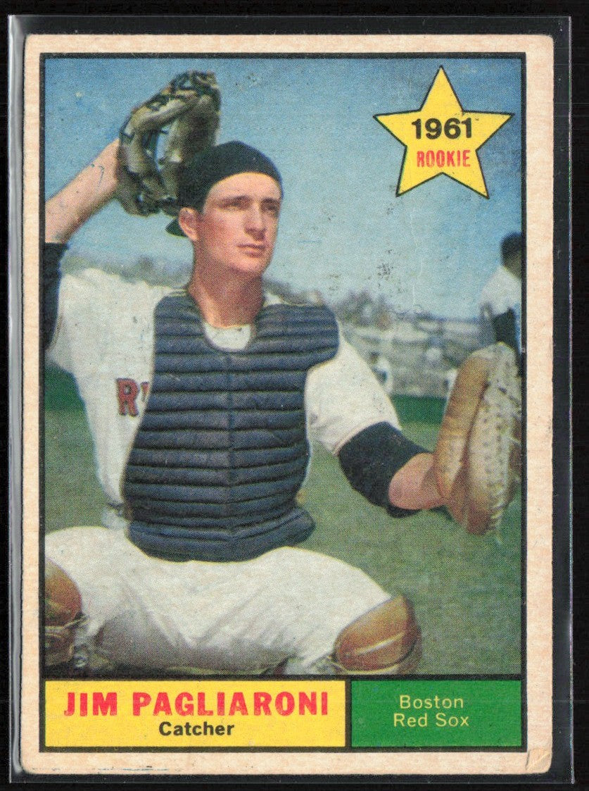 Jim Pagliaroni 1961 Topps RC #519.0 Boston Red Sox