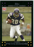 Adrian Peterson 2007 Topps RC #301 Minnesota Vikings