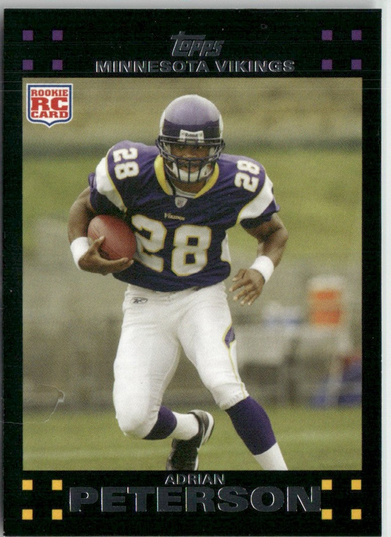 Adrian Peterson 2007 Topps RC #301 Minnesota Vikings