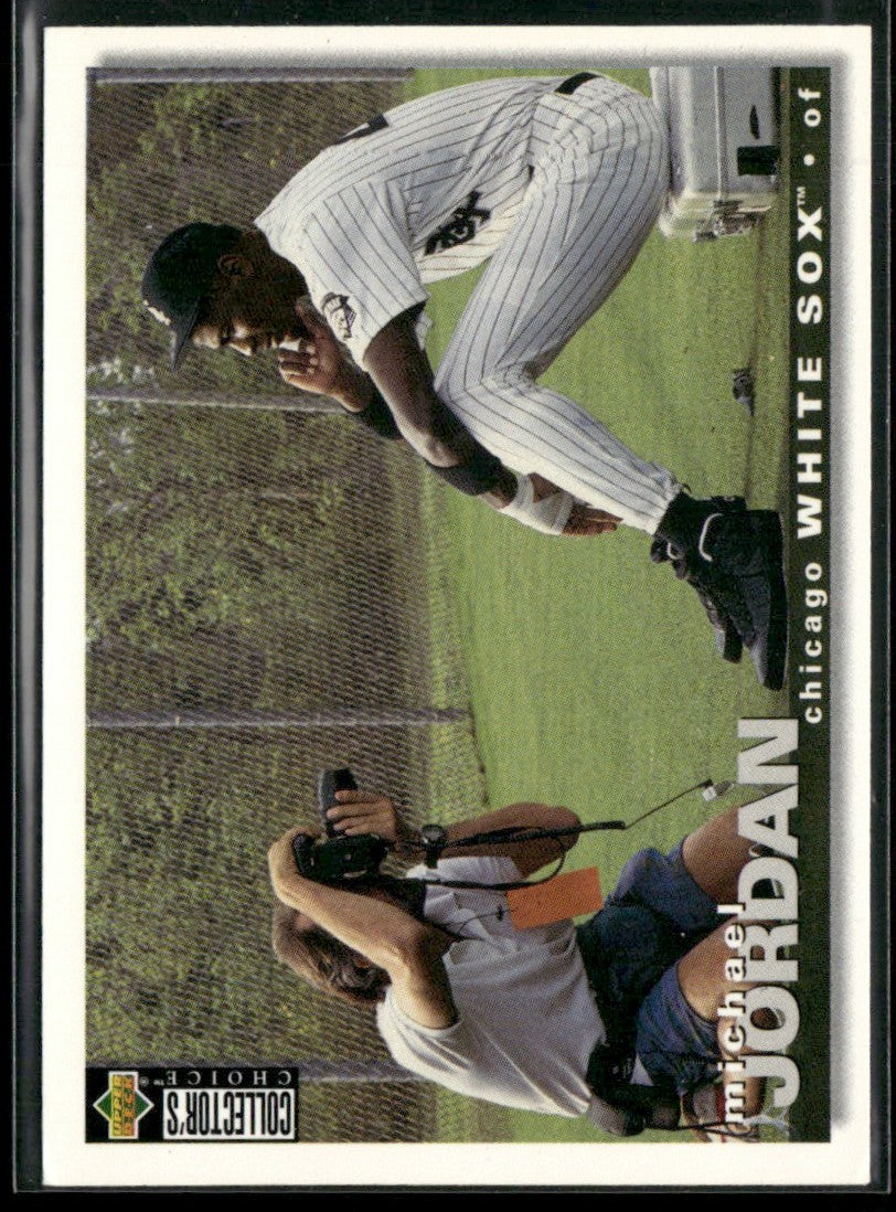 Michael Jordan 1995 Collector's Choice #500 Chicago White Sox