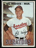 Gil Hodges 1967 Topps #228 Washington Senators