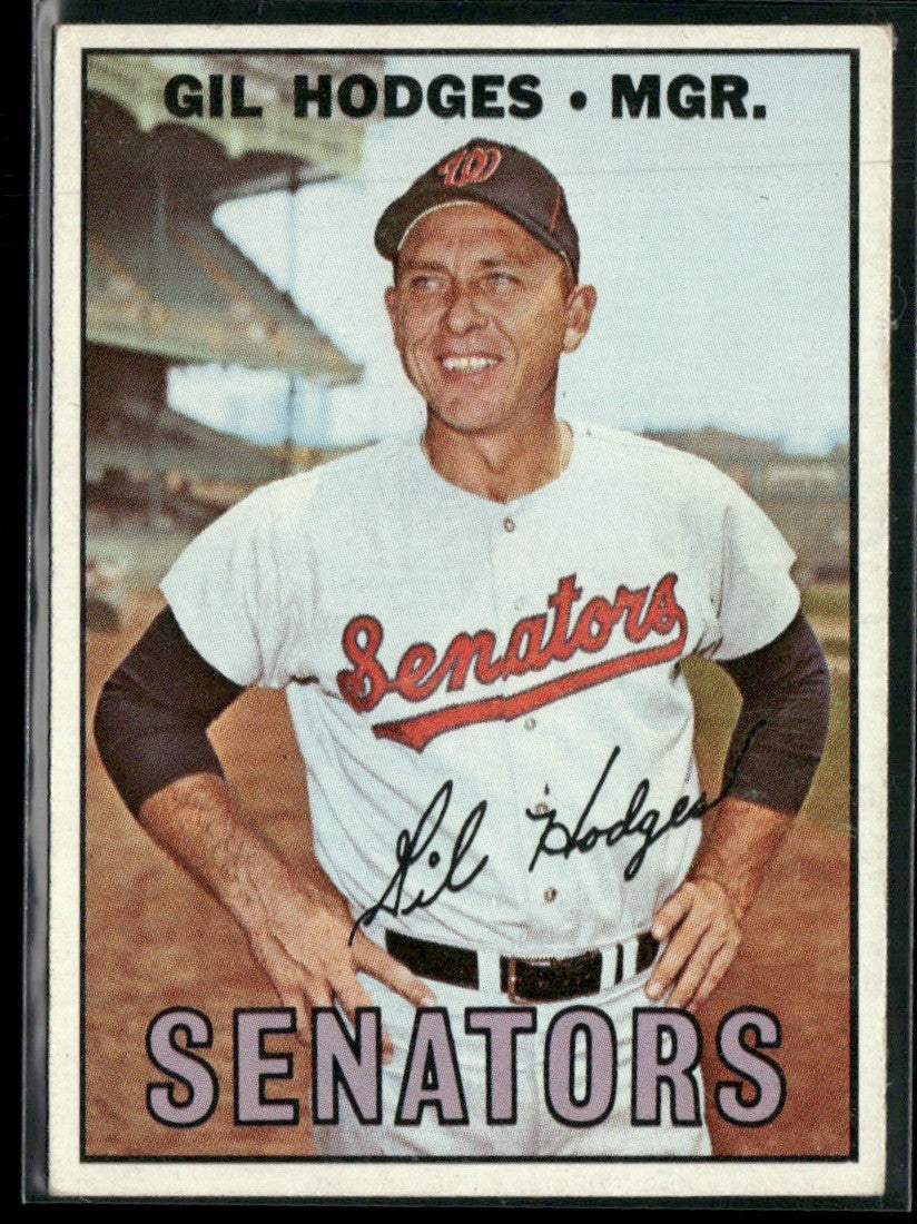 Gil Hodges 1967 Topps #228 Washington Senators