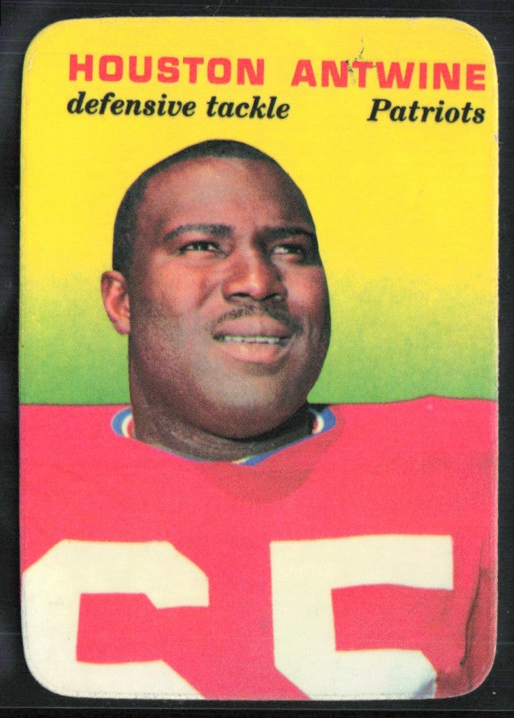 Houston Antwine 1970 Topps #21 Boston Patriots