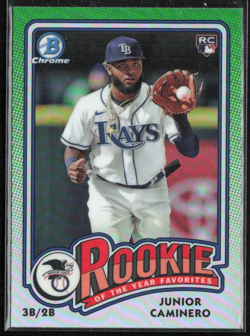 Junior Caminero 2024 Bowman Rookie of the Year Favorites RC #ROY-8