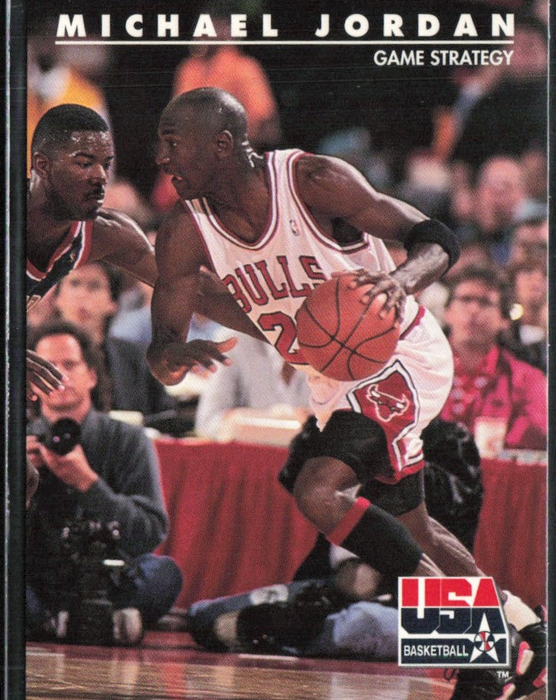 Michael Jordan 1992 SkyBox USA #39 USA