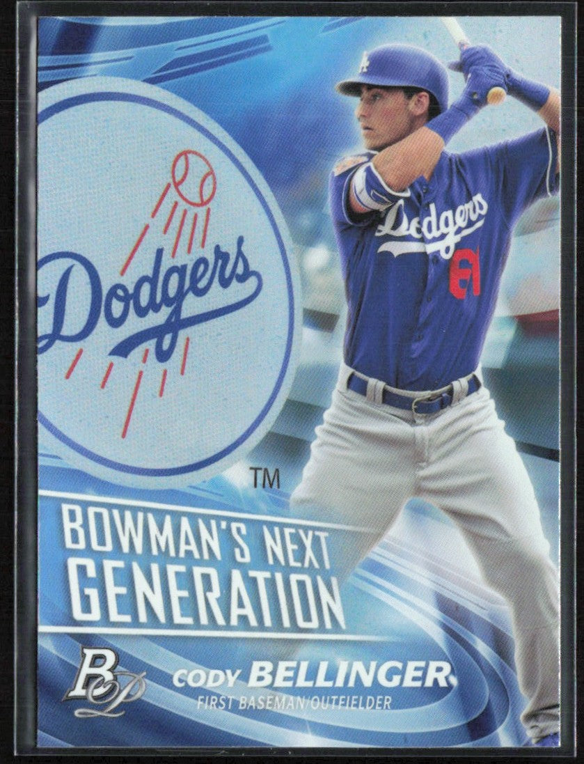 Cody Bellinger 2017 Bowman Platinum Bowman's Next Generation #BNG-CB