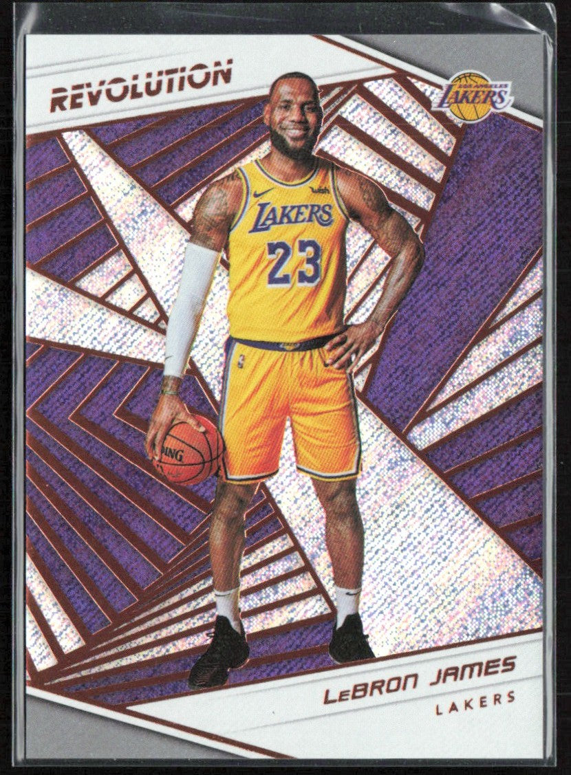 LeBron James 2018 Panini Revolution #40 Los Angeles Lakers