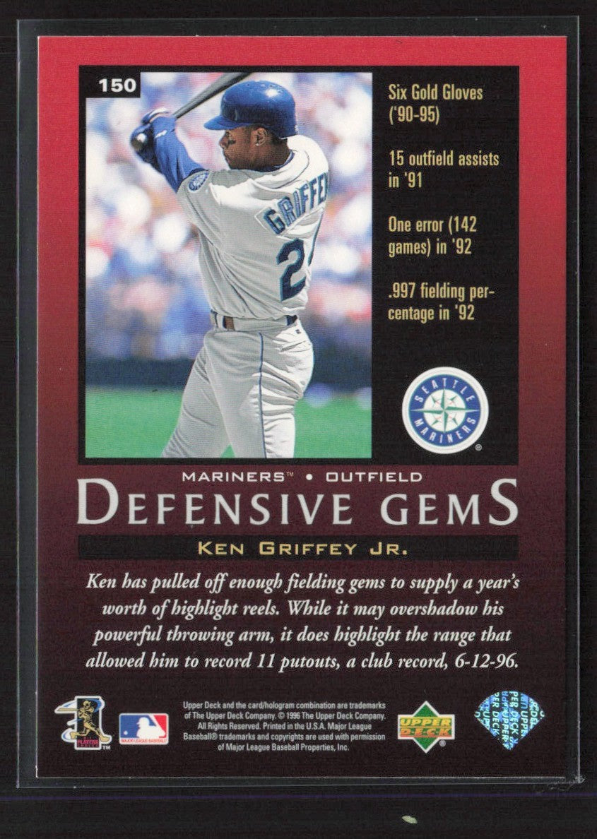 Ken Griffey Jr. 1997 Upper Deck #150 Seattle Mariners